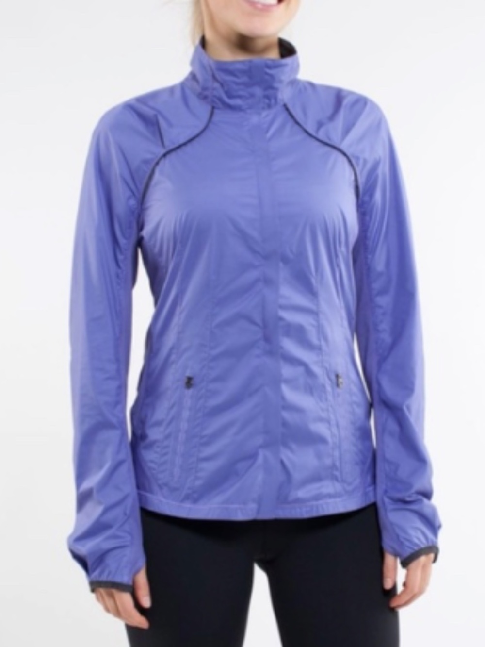 Lululemon Run Essential Jacket Purple Windbreaker Lightweight  (Size 4)